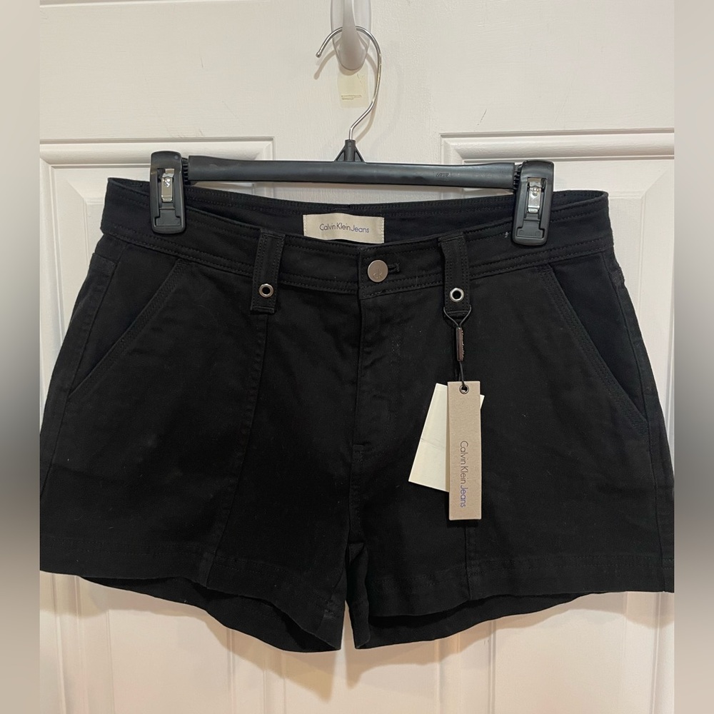 NWT Calvin Klein Black Shorts
